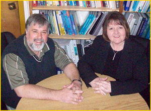 photo of Dr. Bill Morrison and Dr. Patricia Kirby